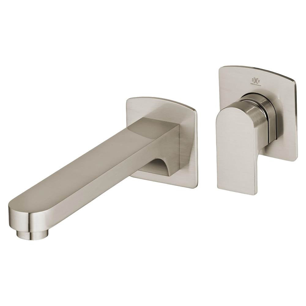 Equility Single Handle Wall Mount Bathroom Faucet with Lever Handle