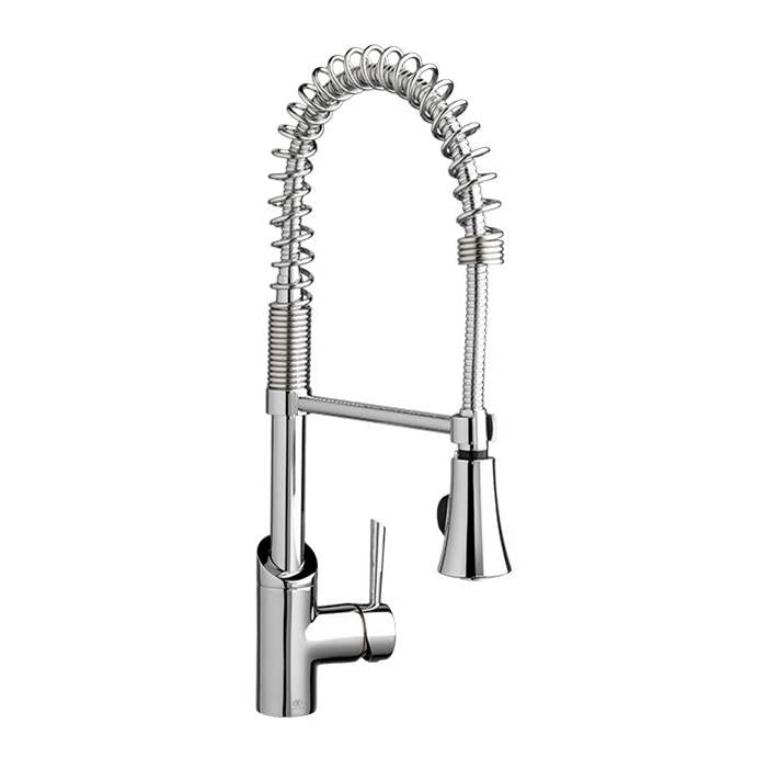 DXV - Fresno Single Handle Culinary Kitchen Faucet with Lever Handle - Polished Chrome