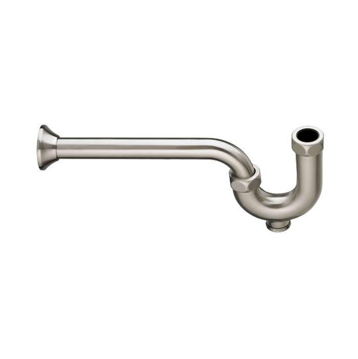 DXV - Traditional Decorative P-Trap - Brushed Nickel