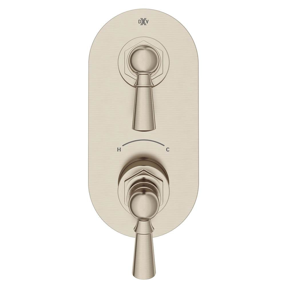 Oak Hill 2-Handle Thermostatic Valve Trim Only with Lever Handles