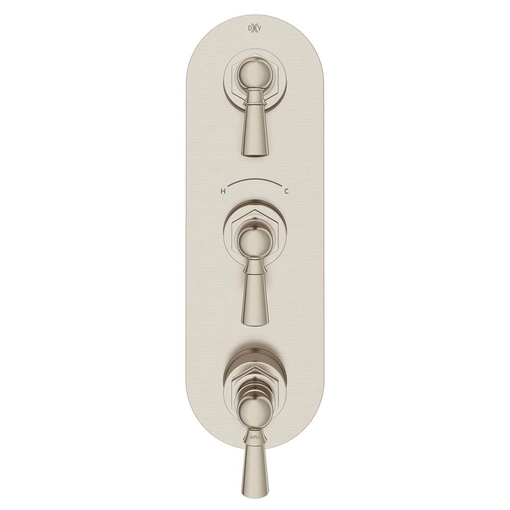 Oak Hill 3-Handle Thermostatic Valve Trim Only with Lever Handles