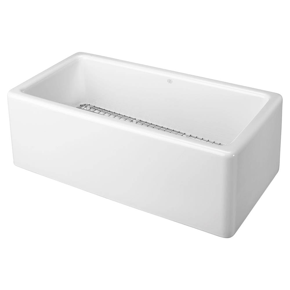 Hillside 30 in. Apron Kitchen Sink with Offset Drain