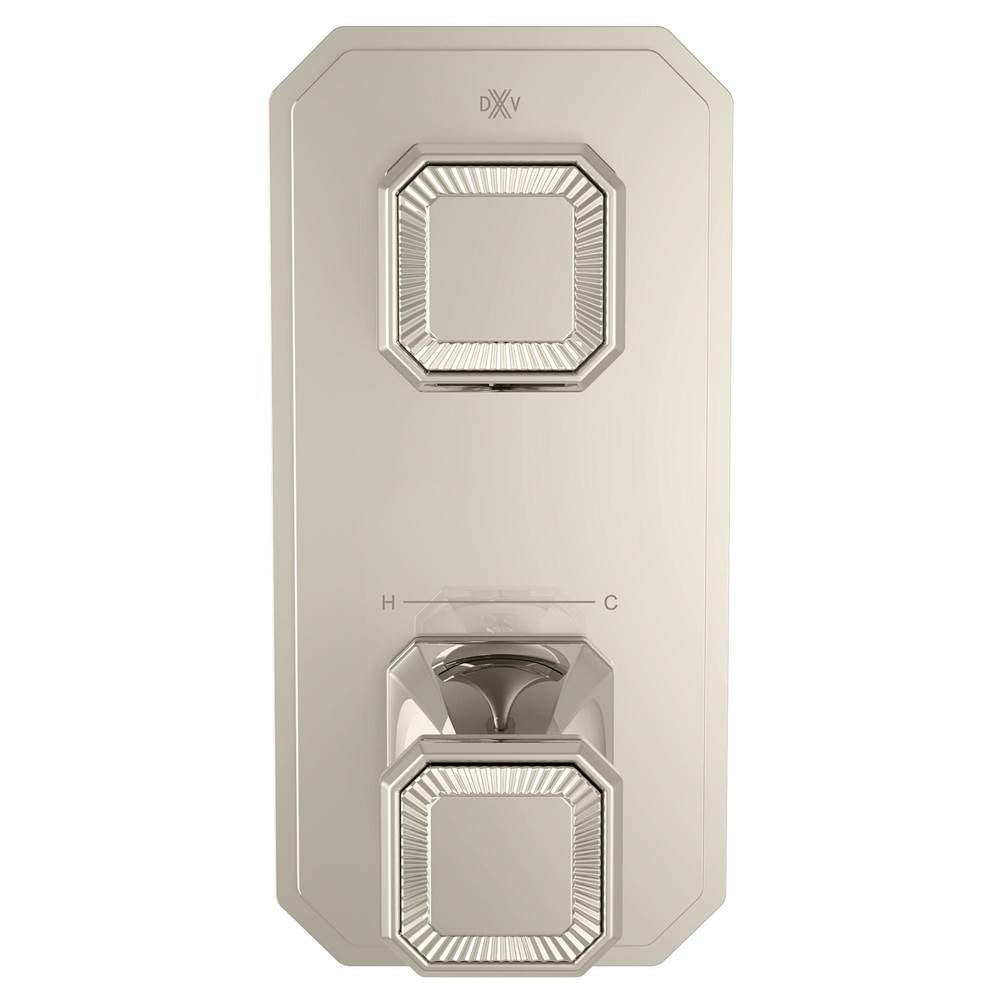 Belshire 2-Handle Thermostatic Valve Trim Only with Cushion Handles