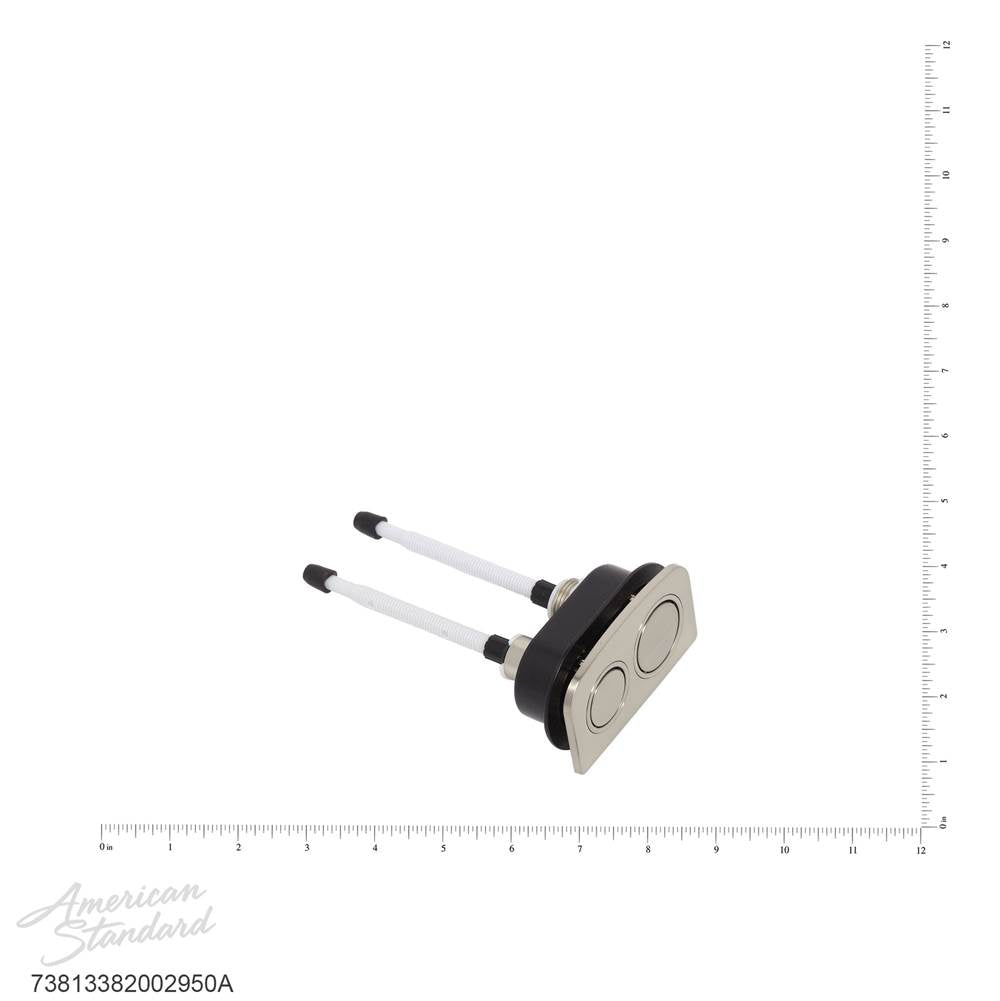 DXV - Dual Flush Push Button - Brushed Nickel