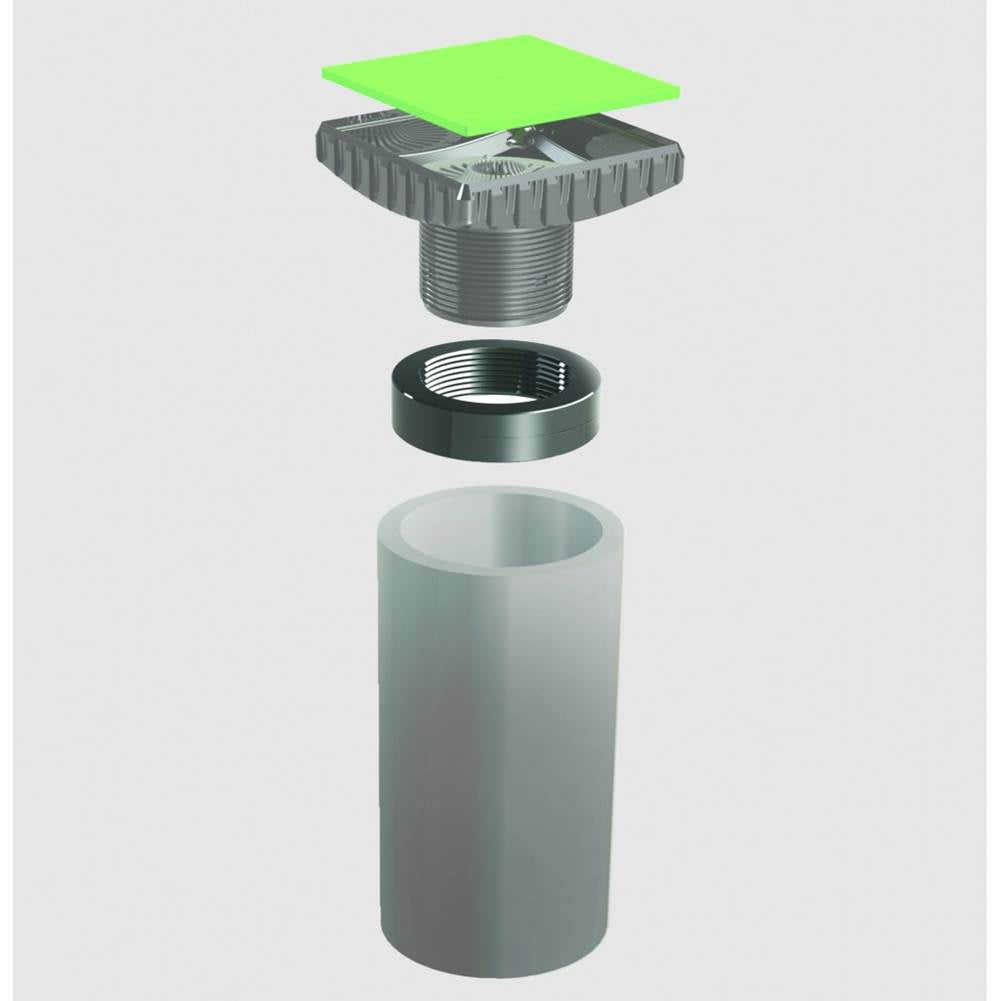 Ebbe - Adapter / 3'' SCH 40 PVC ID (NOM) - No Finish