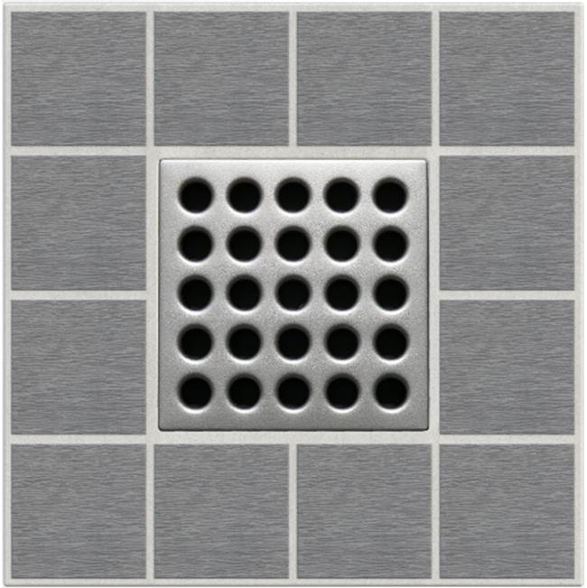 Ebbe - PRO Drain Cover - Satin Nickel - Satin Nickel