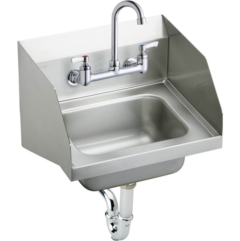 Elkay - HAND SINK COMPLETE - Buffed Satin
