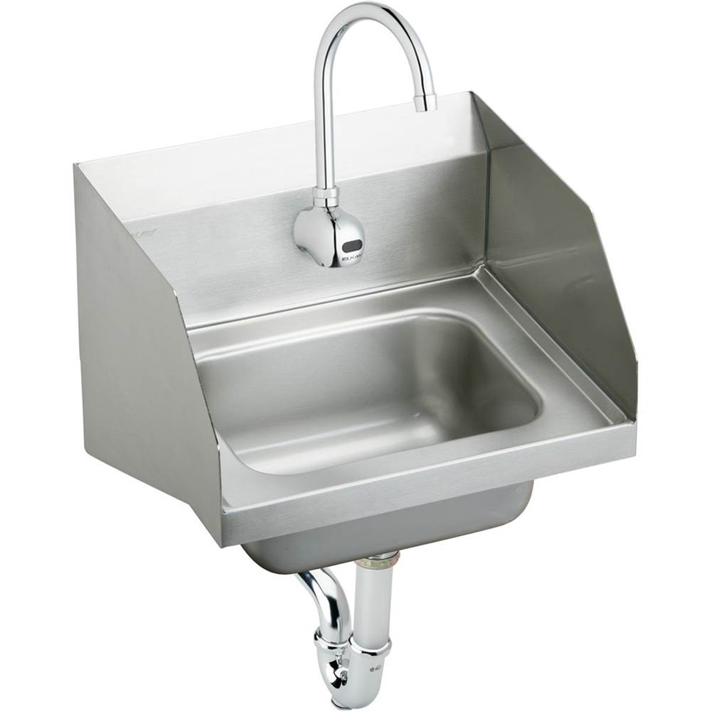 Elkay - SINK & SENSOR FAUCET PACKAGE - Buffed Satin