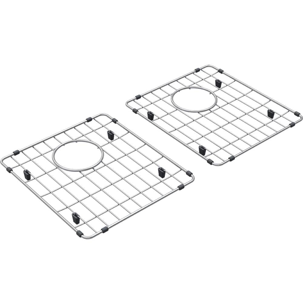 Elkay - CROSSTOWN STAINLESS STEEL 12.75'' x 14.25'' x 1.262'' BOTTOM GRID - Polished Stainless Steel
