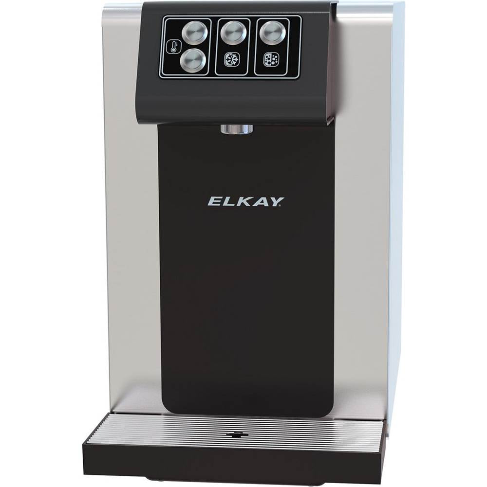Elkay - Water Dispenser Hot Filtered Refrigerated 1.5 GPH Stainless Steel - Stainless Steel