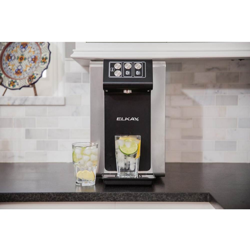 Water Dispenser Hot Filtered Refrigerated 1.5 GPH Stainless Steel