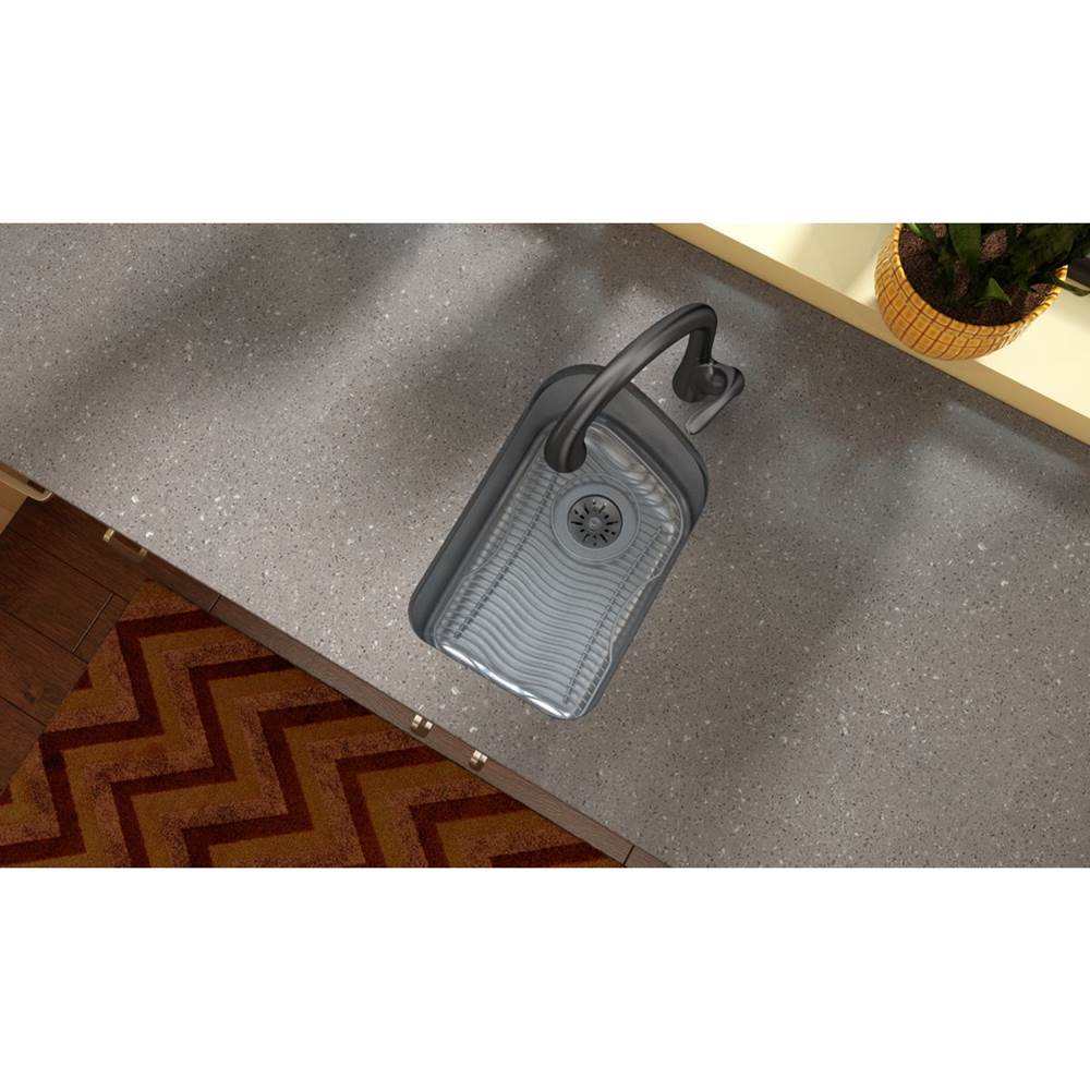 Stainless Steel 10'' x 16-11/16'' x 1-1/8'' Bottom Grid