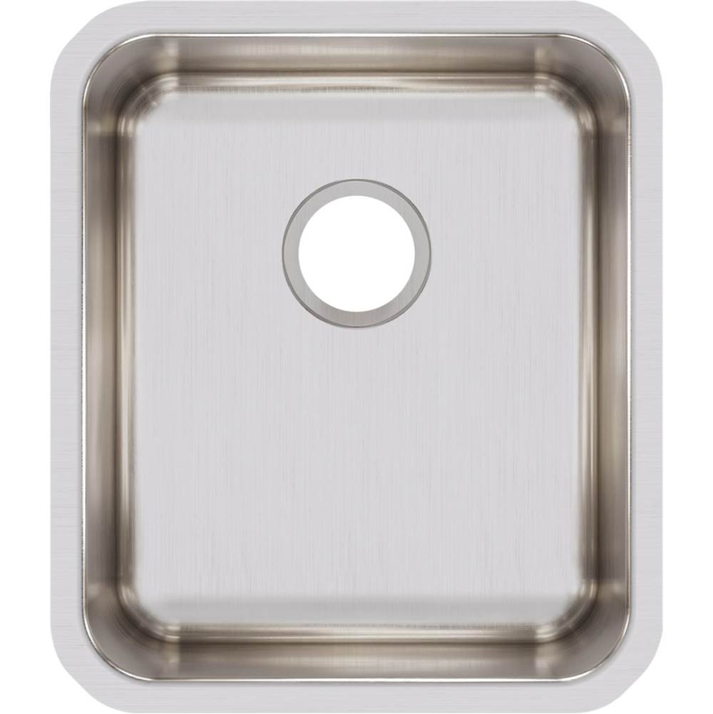 18 Gauge Stainless Steel 16'' x 18.5'' x 7.875'' Single Bowl Undermount Kitchen Sink