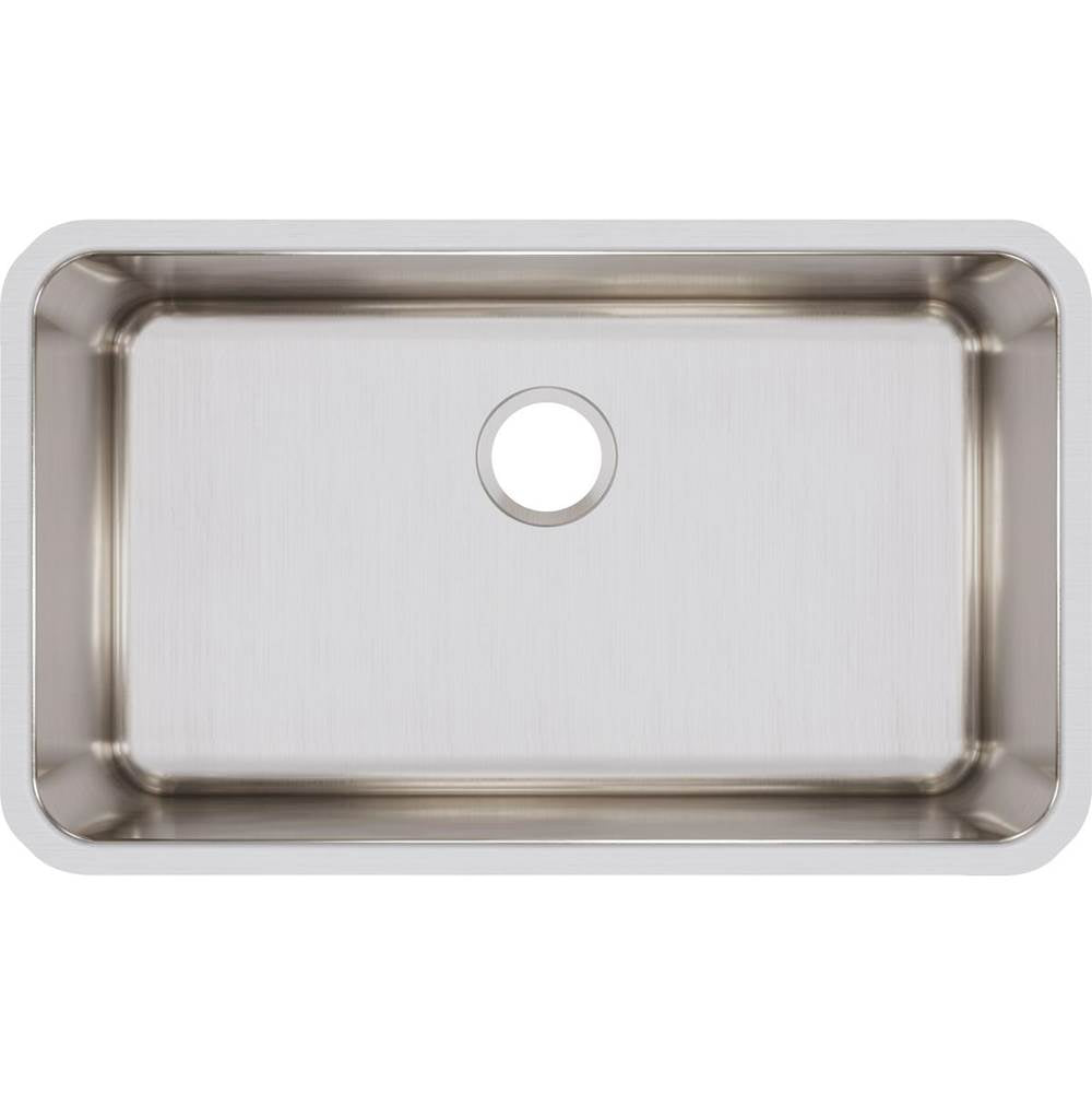 18 Gauge Stainless Steel 30.5'' x 18.5'' x 11.5'' Single Bowl Undermount Kitchen Sink
