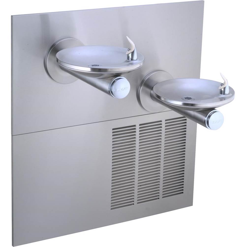 Elkay - SwirlFlo Fountain Bi-Level ADA Non-Filtered Refrigerated, Stainless - Stainless Steel