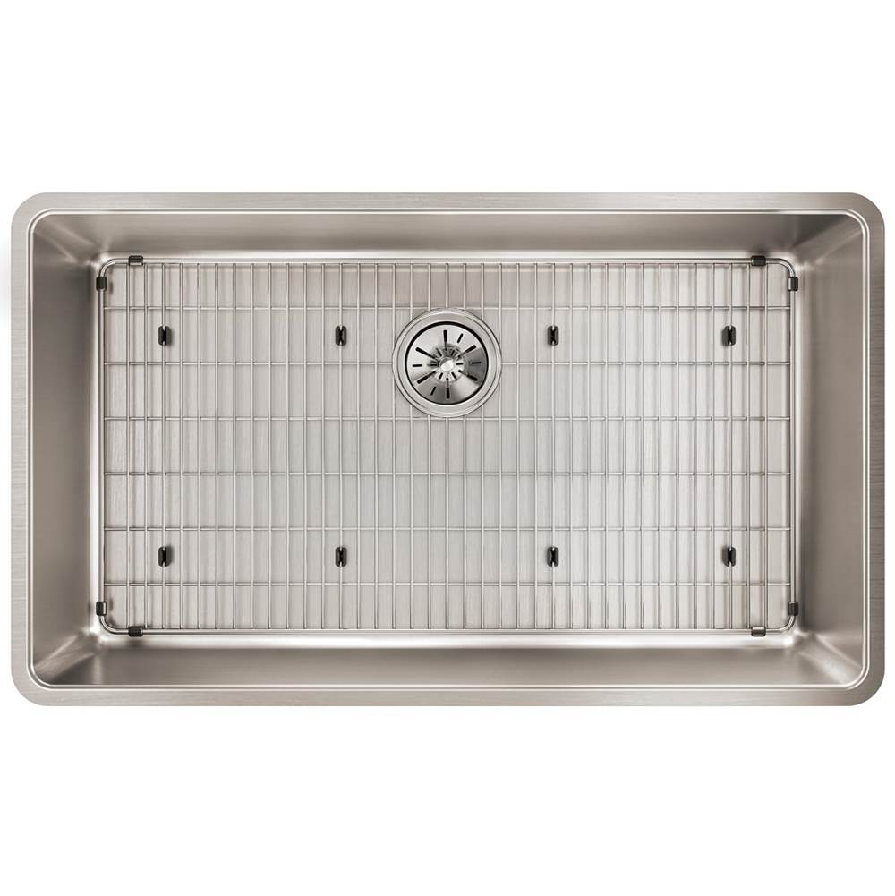 Stainless Steel 28-1/4'' x 15-1/4'' x 1-1/4'' Bottom Grid