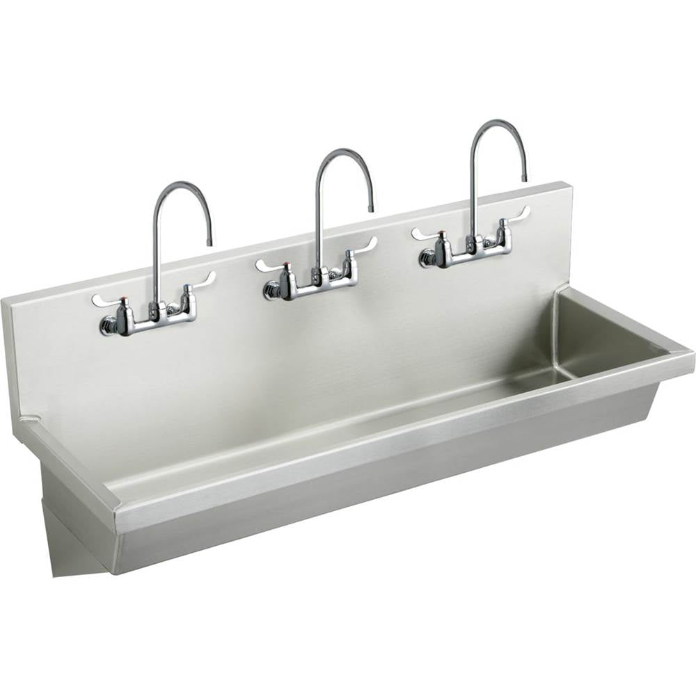 Elkay - WASH SINK COMPLETE - Buffed Satin
