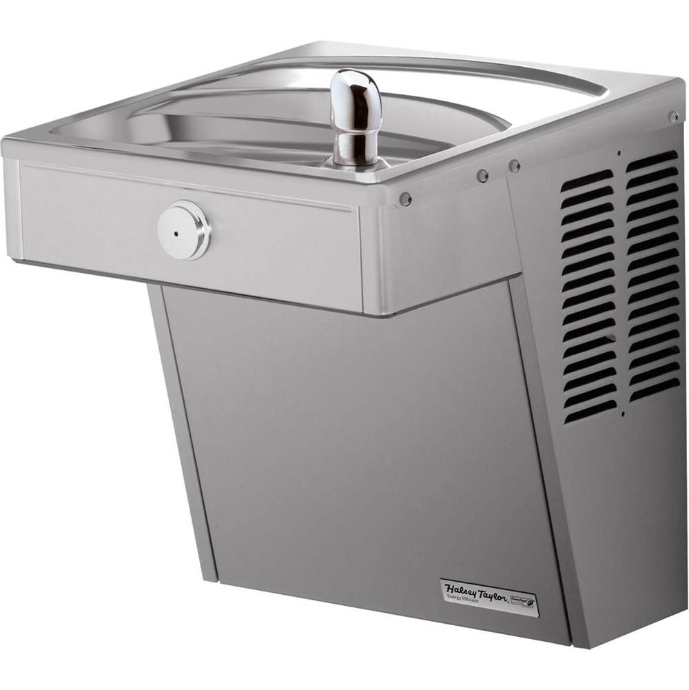 Elkay - Halsey Taylor Wall Mount Vandal-Resistant ADA Cooler, Non-Filtered 8 GPH Stainless - Stainless Steel