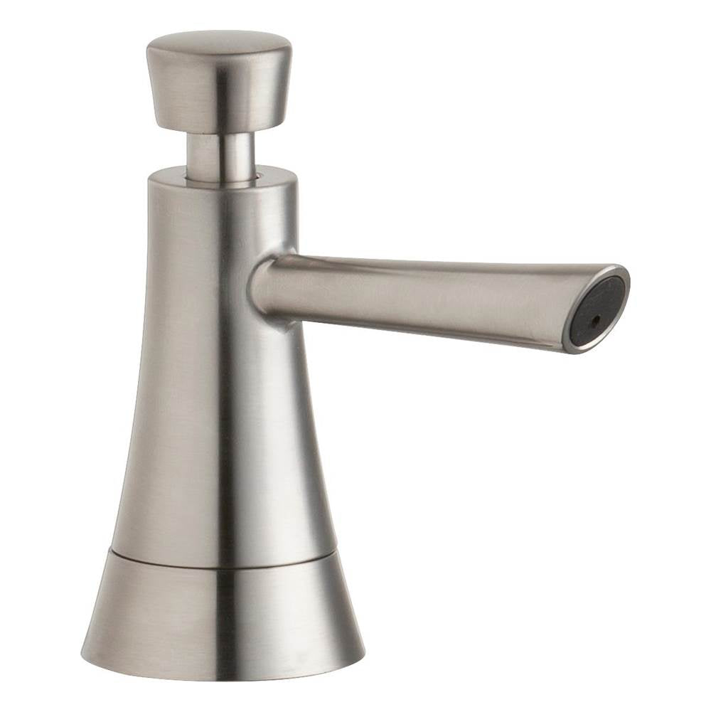 Elkay - 2'' x 4-3/4'' x 3'' Soap / Lotion Dispenser, Lustrous Steel (LS) - Lustrous Steel