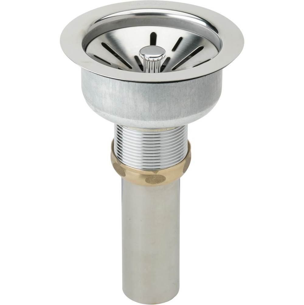 18 Gauge Stainless Steel 34'' x 17'' x 7.625'' Double Bowl Drop-in Sink Kit