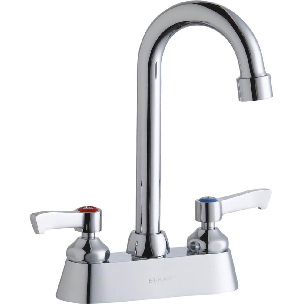 Elkay - DECK MNT 4IN, CS, GN 4IN SPT, LVR HNDL, 2IN - Chrome