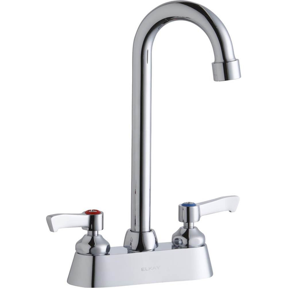 Elkay - DECK MNT 4IN, CS, GN 5IN SPT, LVR HNDL, 2IN - Chrome