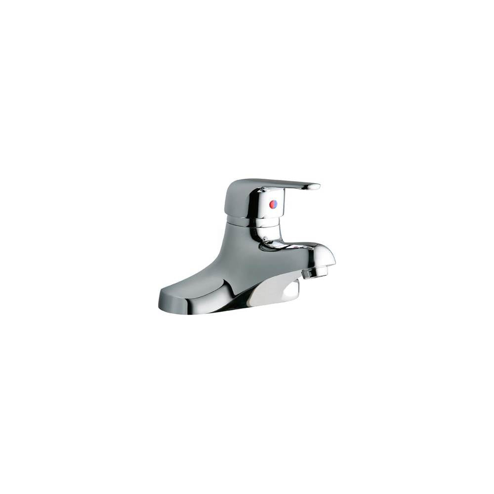 Elkay - DECK MNT 4IN, CS, 1PC SPT, 1PC HNDL, 4IN - Chrome
