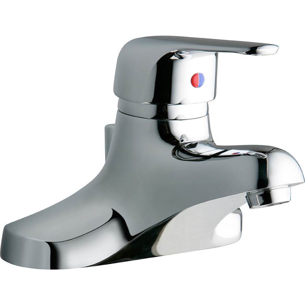 Elkay - DECK MNT 4IN, CS, 1PC SPT, 1PC HNDL, 4IN, POP UP - Chrome