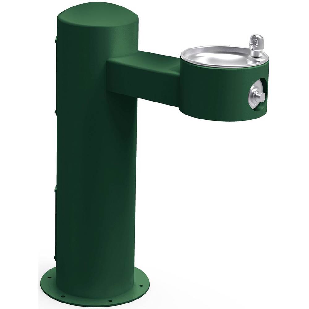 Elkay - Outdoor Fountain Pedestal Non-Filtered, Non-Refrigerated Freeze Resistant Evergreen - Evergreen