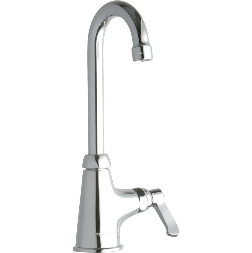 Elkay - DECK MNT 1HOLE, GN 4IN SPT, LVR HNDL, 2IN - Chrome