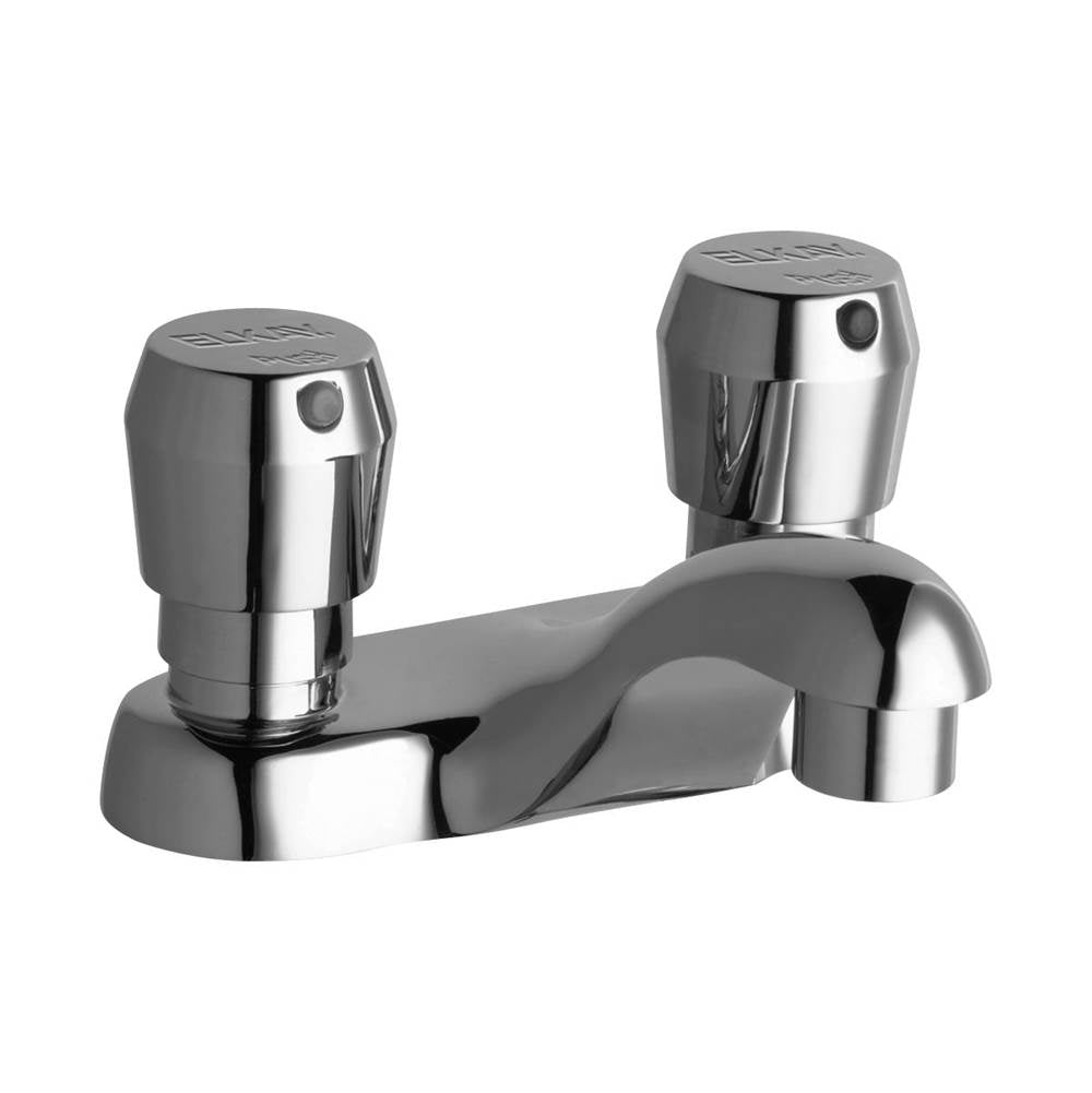Elkay - FAUCET MTRD DECK MNTD -4 IN SPOUT - Chrome