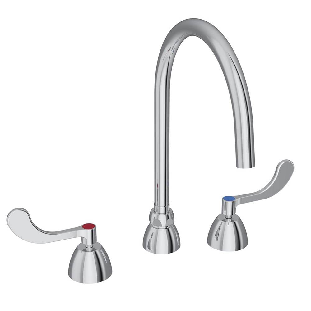 Elkay - DECK MNT WS, GN 8IN SPT, 1PC WRIST BLD HNDL, 4IN - Chrome