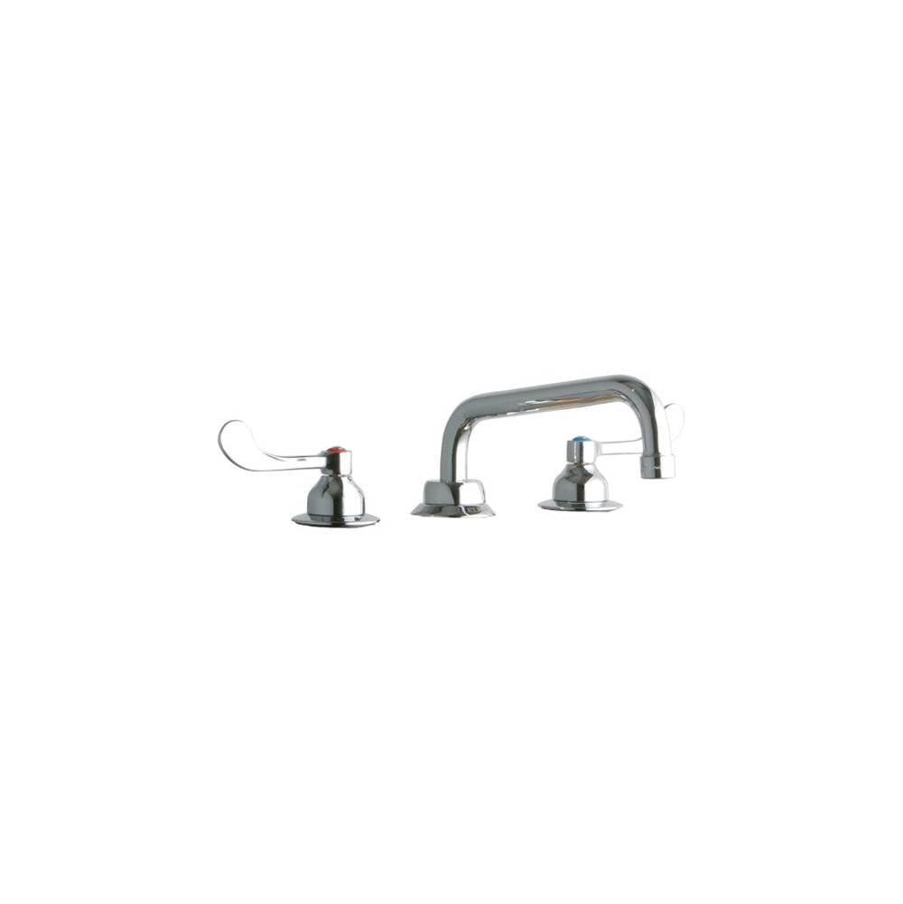 Elkay - DECK MNT WS, TUBE 8IN SPT, 1PC WRIST BLD HNDL, 4IN - Chrome