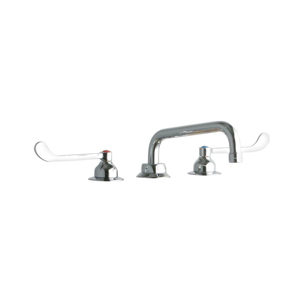 Elkay - DECK MNT WS, TUBE 8IN SPT, 1PC WRIST BLD HNDL, 6IN - Chrome