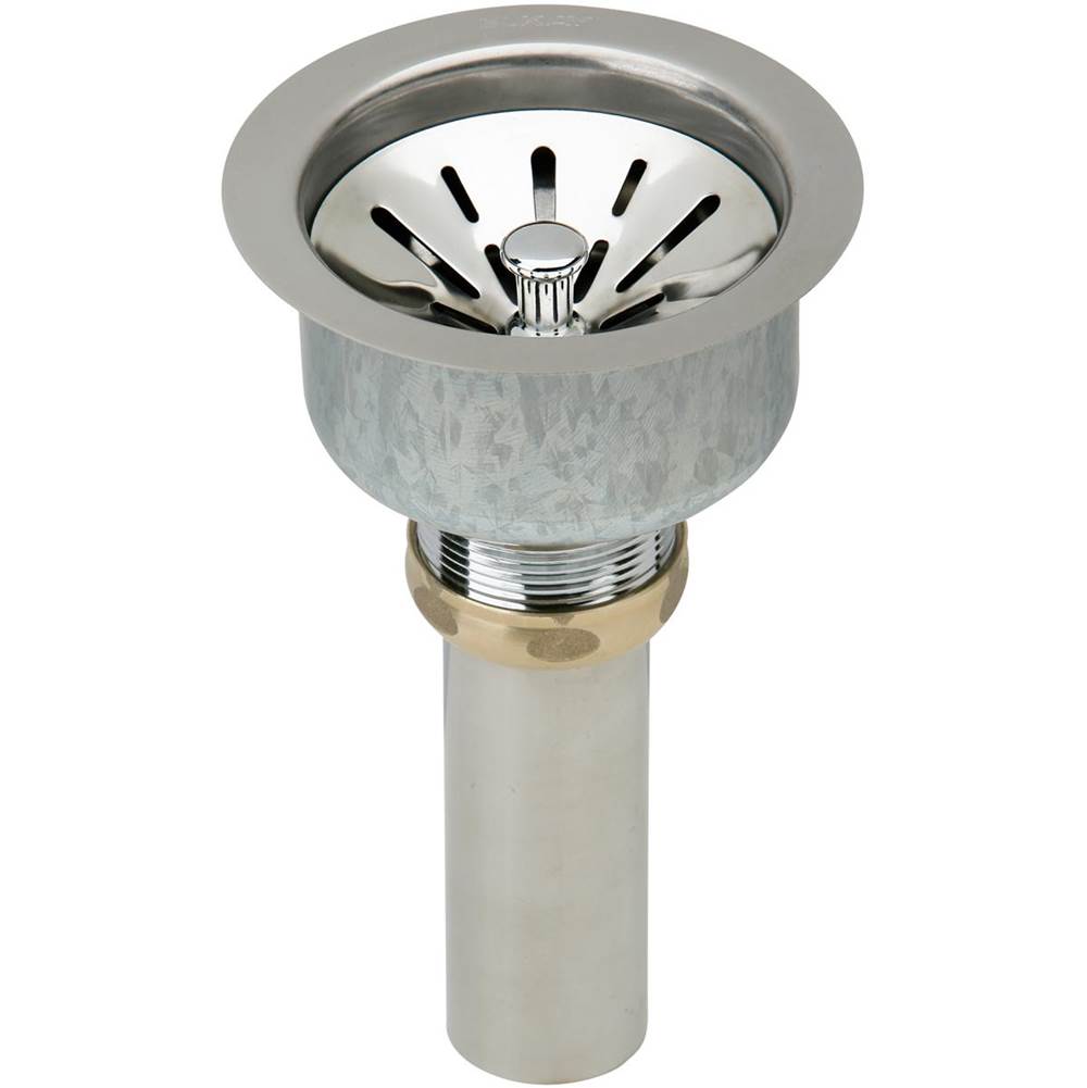 Elkay - Deluxe Drain 3-1/2'' Type 304 Stainless Steel Body - Chrome
