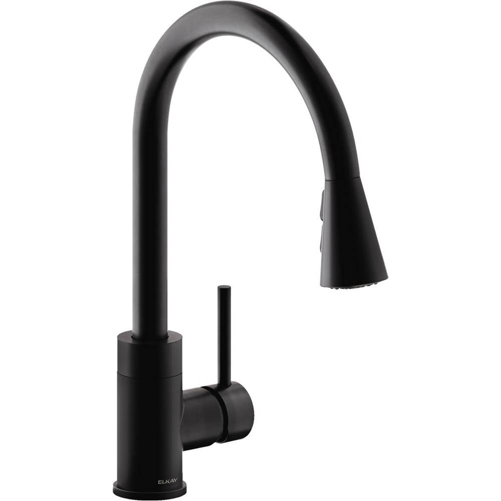 Elkay - SGL LVR PD FCT MB - Matte Black