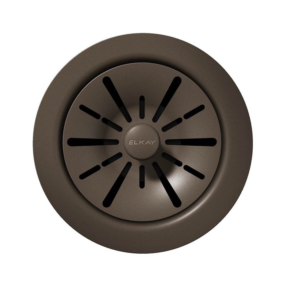 Quartz Perfect Drain Disposer Strainer and Flange - Black