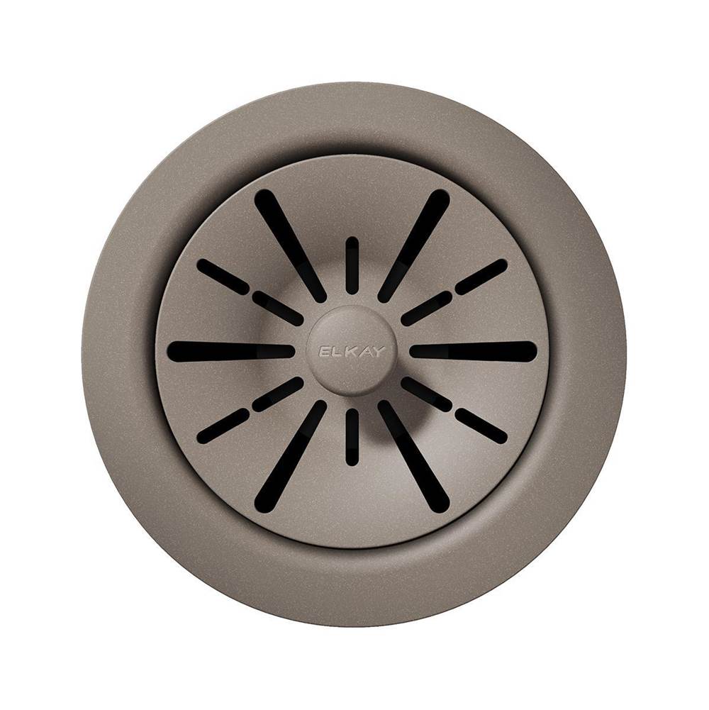 Quartz Perfect Drain Disposer Strainer and Flange - Black