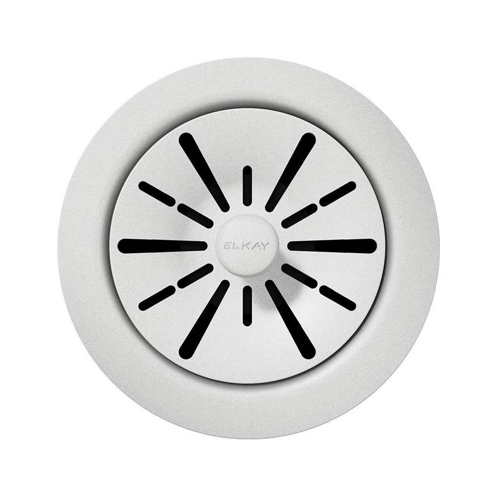 Quartz Perfect Drain Disposer Strainer and Flange - Black