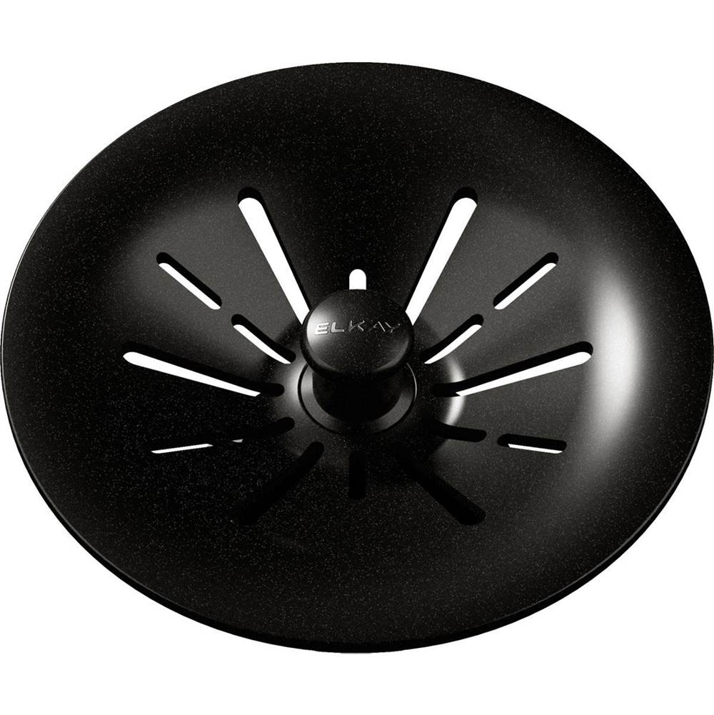 Elkay - Quartz Perfect Drain Basket Strainer Only - Caviar - Caviar