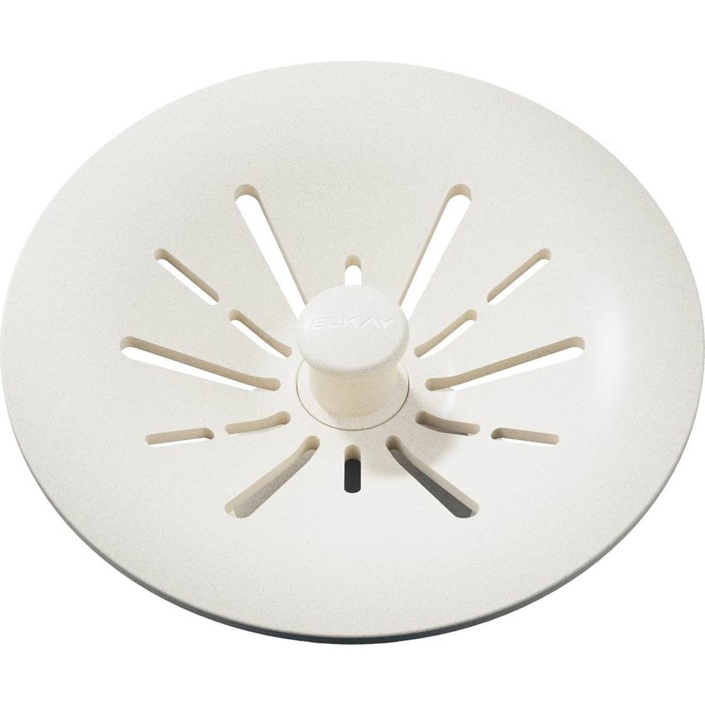 Elkay - Quartz Perfect Drain Basket Strainer Only - Parchment - Parchment