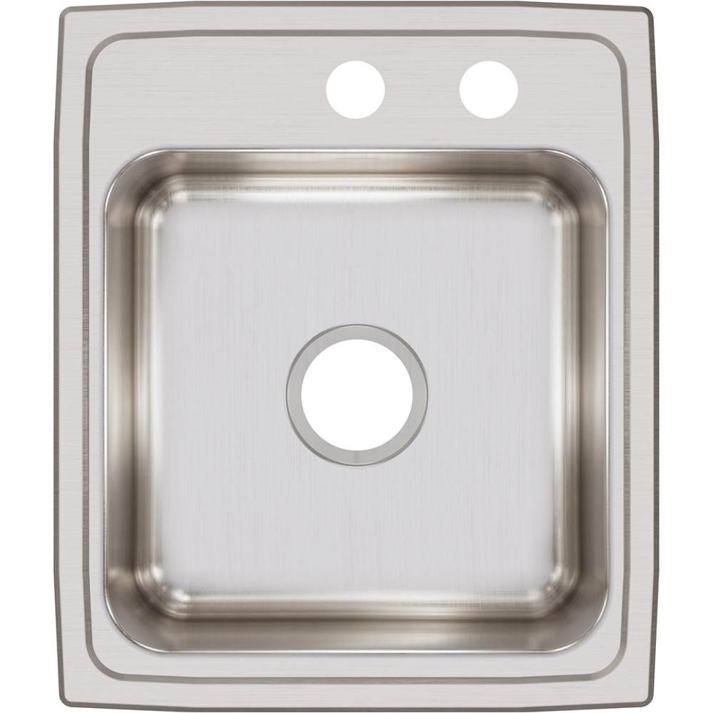 18 Gauge Stainless Steel 17'' x 20'' x 7.625'' Single Bowl Drop-in Kitchen Sink