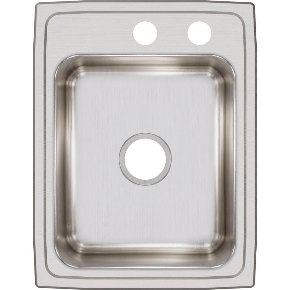 18 Gauge Stainless Steel 17'' x 22'' x 7.625'' Single Bowl Drop-in Kitchen Sink