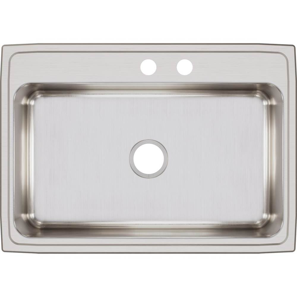 18 Gauge Stainless Steel 31'' x 22'' x 7.625'' Single Bowl Drop-in Kitchen Sink