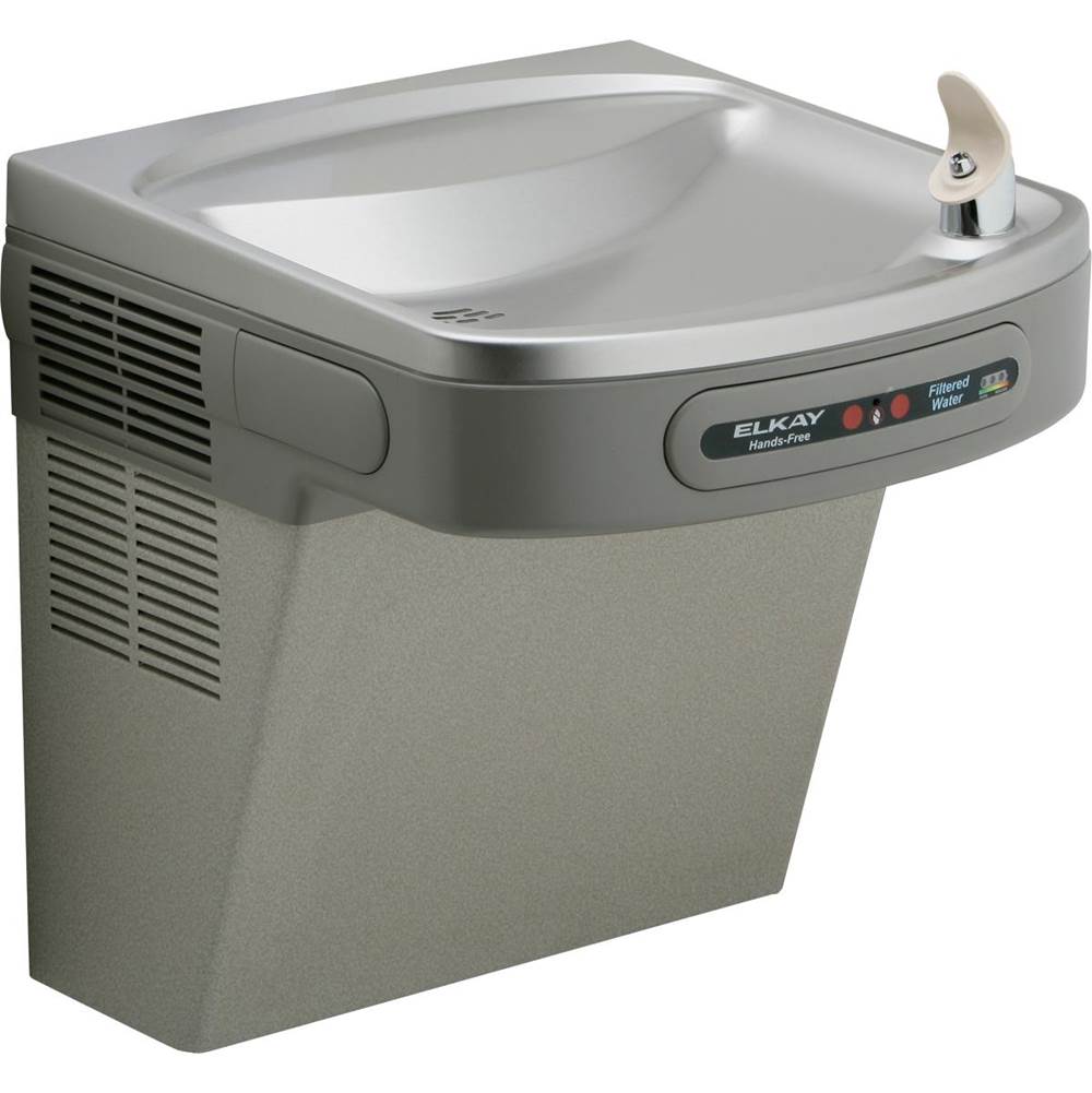 Elkay - Cooler Wall Mount ADA Hands-Free Filtered Refrigerated, Light Gray Granite - Light Gray Granite