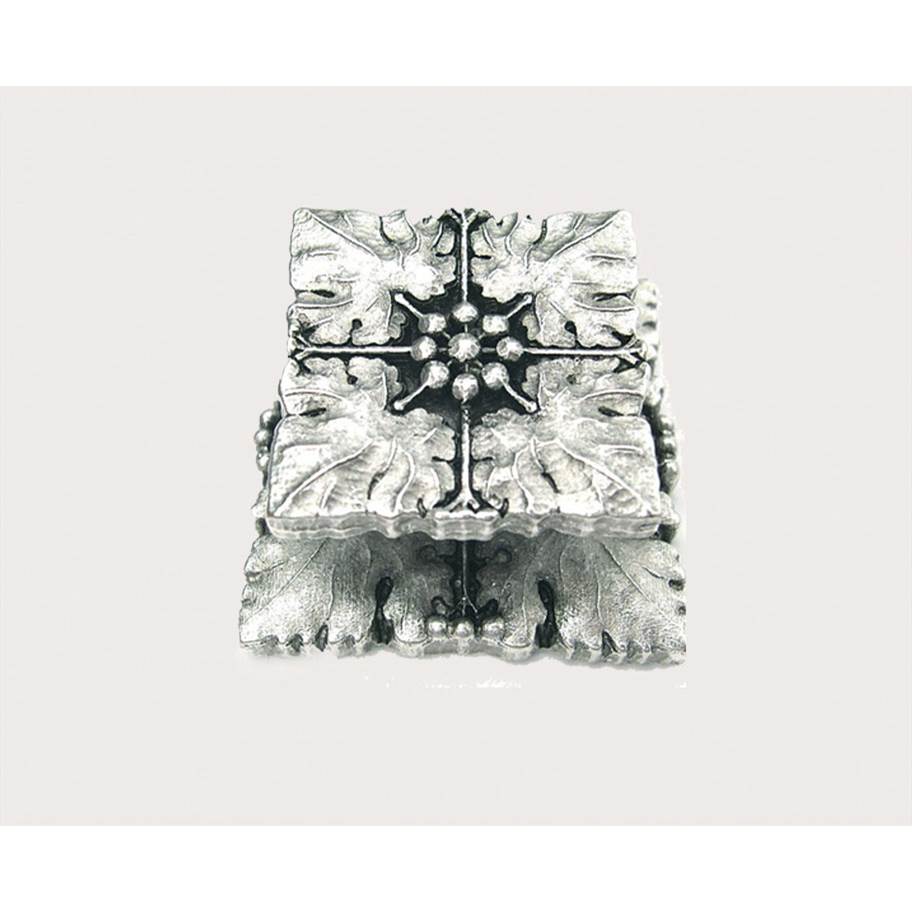 Emenee - Square 4-Leaf Knob/Backplate