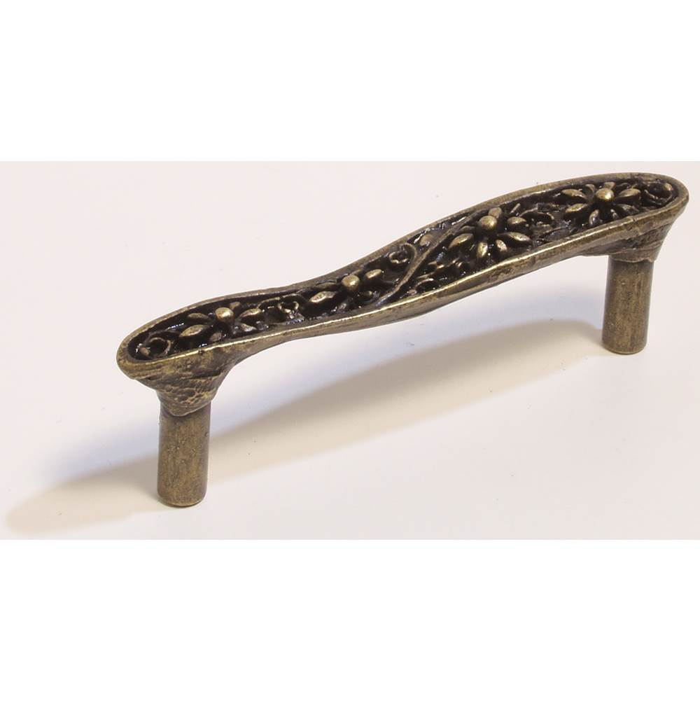 Emenee - Flowered Sculptured Pull 3-3/4''x3/4''