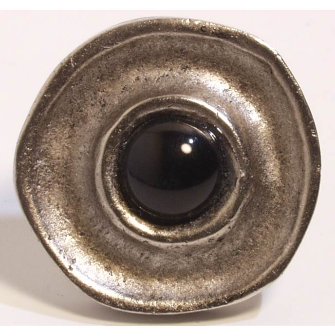 Emenee - Center with Black Stone 1-1/2''