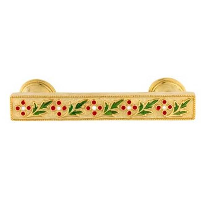 Emenee - Faberge Round Parasol Handle Pull, Museum Gold - Museum Gold