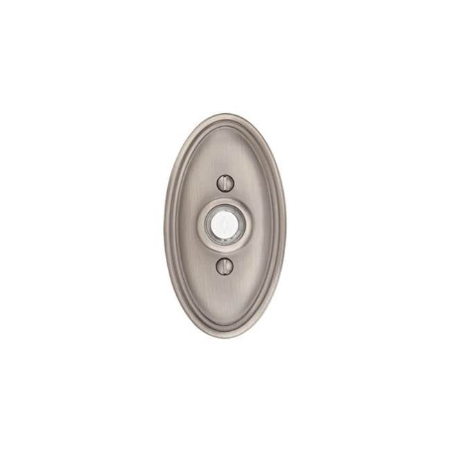 Emtek - Brass Drbell, Oval Ros, US15A - Pewter